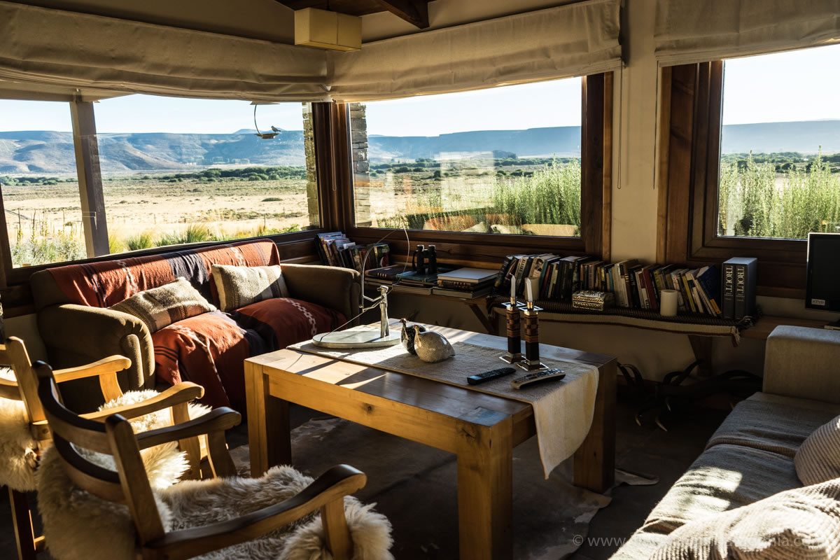 Tres Rios Lodge living room view photo