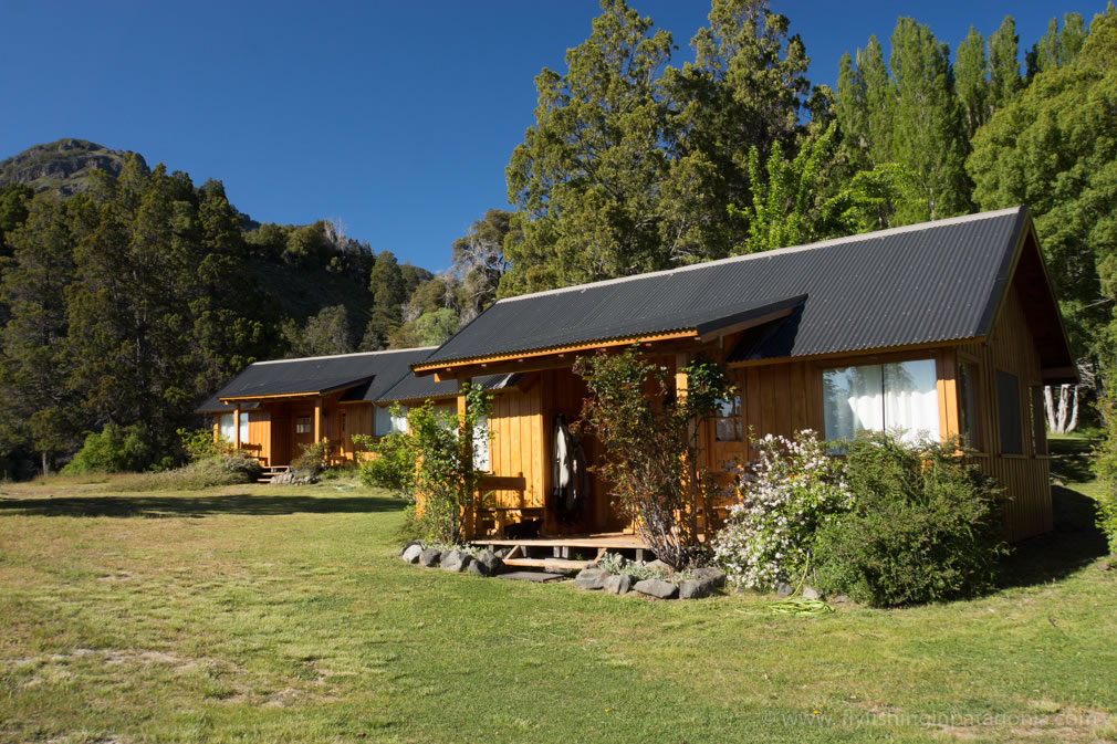 The two guests cabin at Estancia 3 Lagos