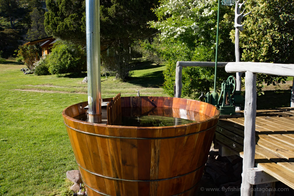 the Hot Tube at Filo Lodge