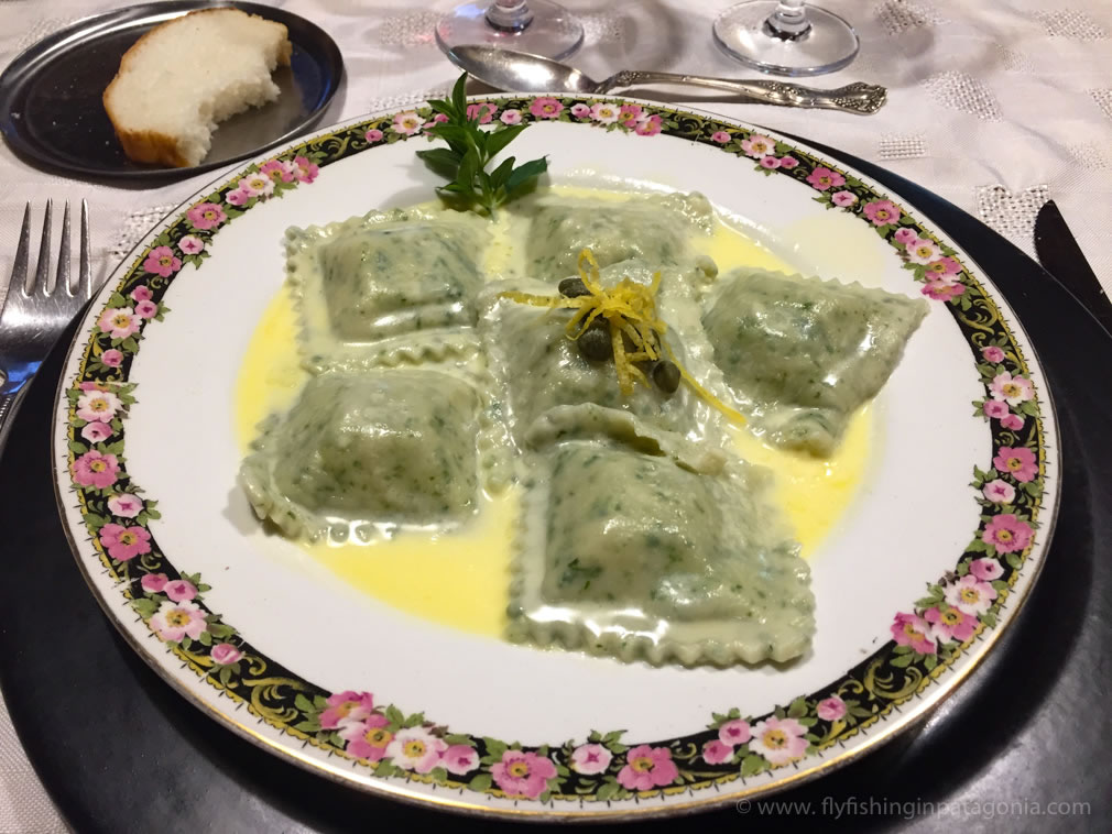 home made pastas at Filo Lodge