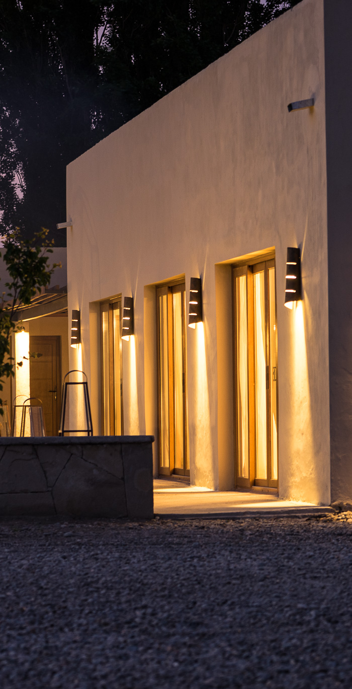 Limay River Lodge exterior in Patagonia