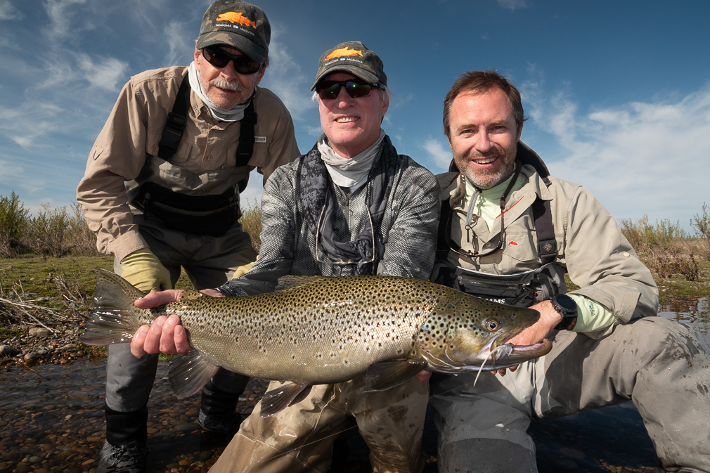 a monster brown from the Middle Limay River