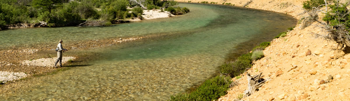 Filo Hua Hum, a river to hunt for big browns Photo of the filo hua hum river