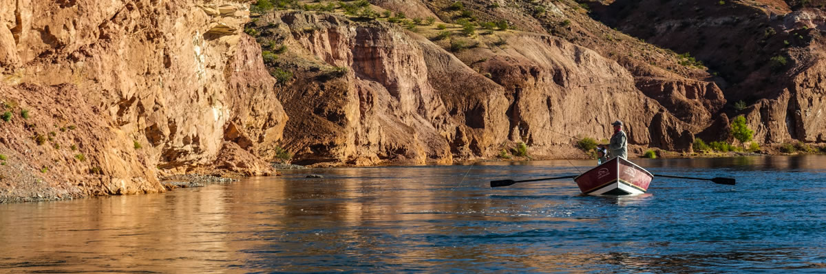 float fishing on the Middle Limay River Photo of the middle limay river