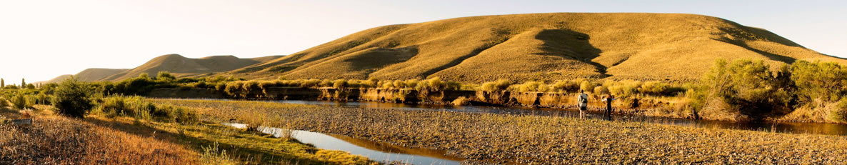 Great waters to wade or float fishing on the Quemquemtreu River Photo of the Quemquemtreu river