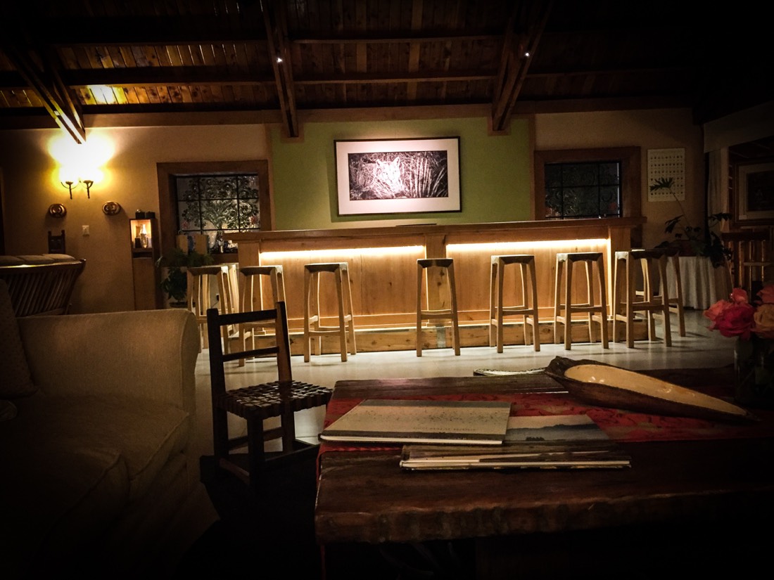 San Huberto Lodge bar and lounge