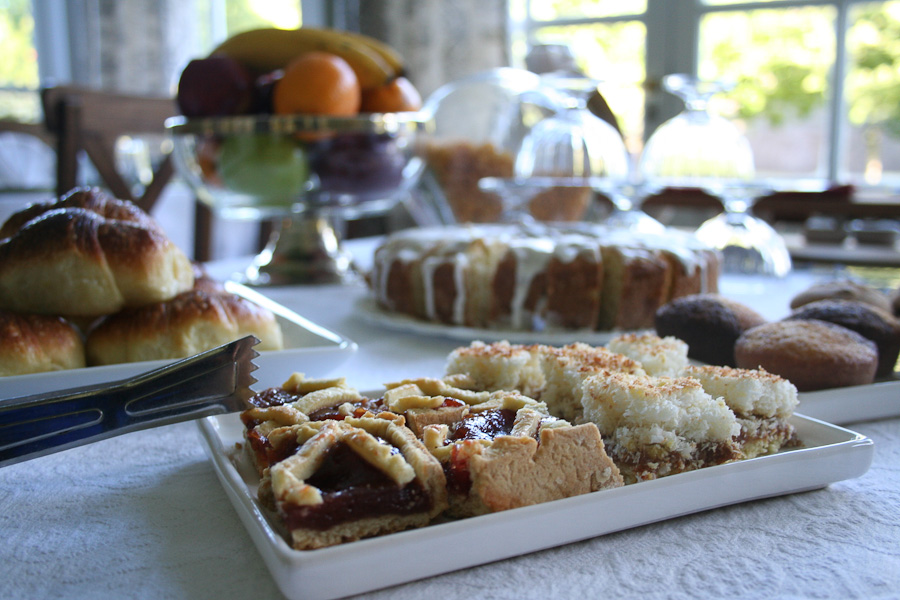 La Casa de Eugenia breakfast pastries and homemade jams